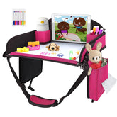 UTOLOVE travel tray with dry erase board for car journeys, mess-free art on demand.