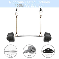 Utook easy-install anchors with screw closure simplify securing and cleaning behind.
