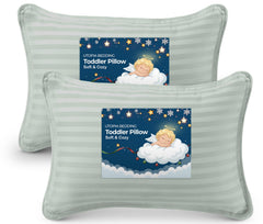 Utopia Bedding Toddler Pillow two-pack 13x18 for soft, breathable sleep