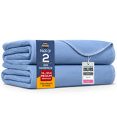 Utopia Bedding Washable Underpads in blue, 34x36, provide waterproof protection for beds.