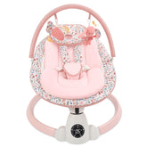 Uuoeebb baby swing assembly view highlighting sturdy frame for infant safety