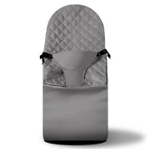 UWSTE fabric seat close-up for BabyBjörn Bliss shows soft, breathable fabric for baby's comfort.