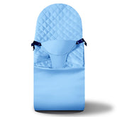UWSTE blue fabric seat cover for BabyBjörn Bliss, soft touch and secure fit.