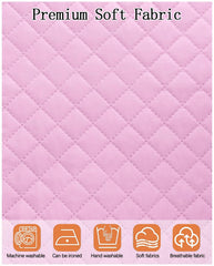 UWSTE soft breathable fabric seat pink delivers gentle support for little ones