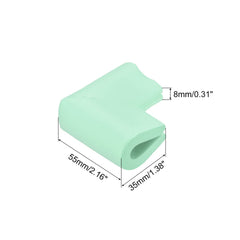 uxcell corner guard soft rubber cushions edges for safe everyday use.