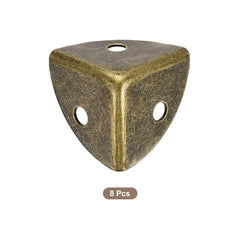 uxcell corner protector pack of 8 in bronze for boxes