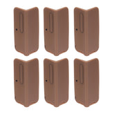 uxcell corner protectors Coffee 6pcs assembled protect furniture edges from everyday bumps.