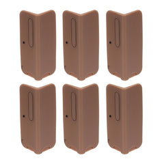 uxcell corner protectors Coffee 6pcs assembled protect furniture edges from everyday bumps.