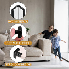 uxcell corner protectors L shape delivers stable corner coverage on tables