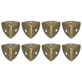 uxcell decorative box corner cover in bronze guarding 18mm edge