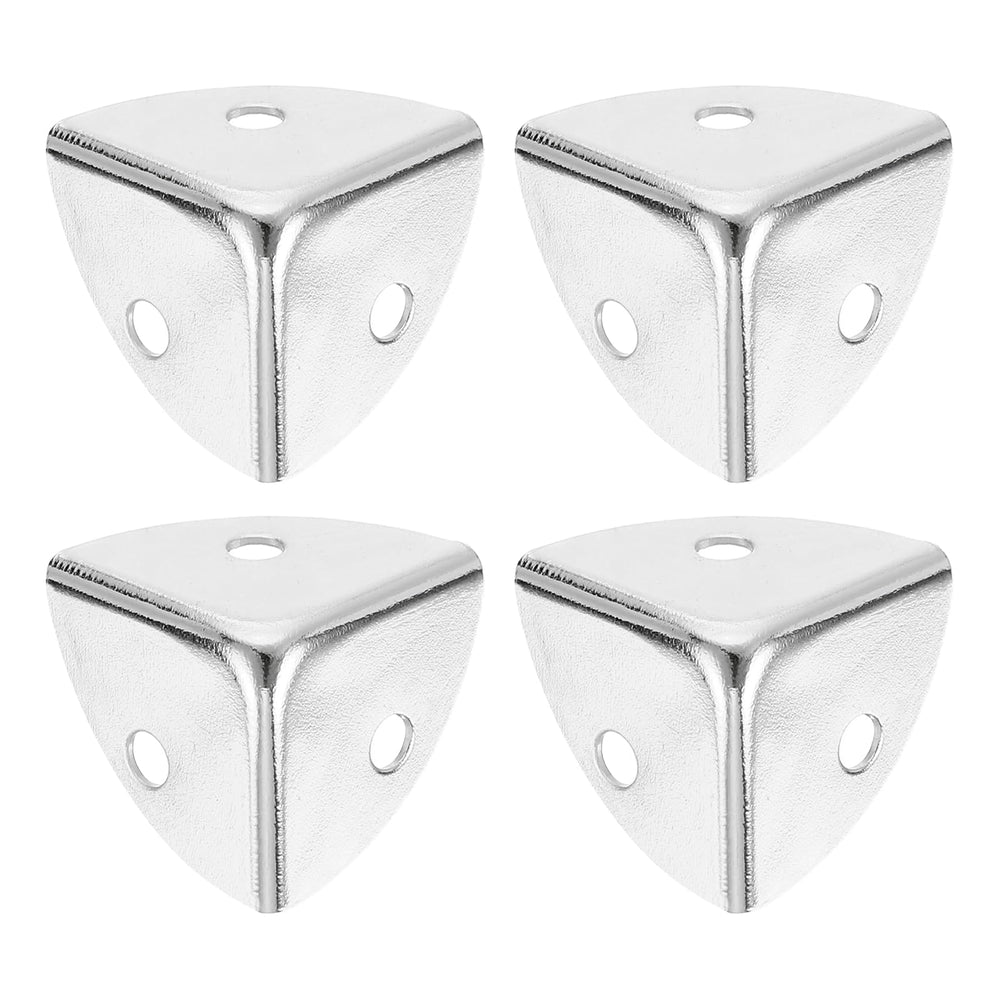 uxcell decorative box corner cover on a wood box adds durable edge protection.