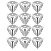 uxcell metal box corner protector 25mm silver edge guard for furniture protection