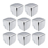 uxcell metal corner protector with chrome finish shields furniture corners