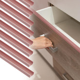 uxcell rose gold cabinet edge protector guarding cabinet corners and preventing wear