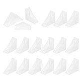 uxcell triangle glass corner protector inner width 20mm provides snug edge protection for fragile surfaces