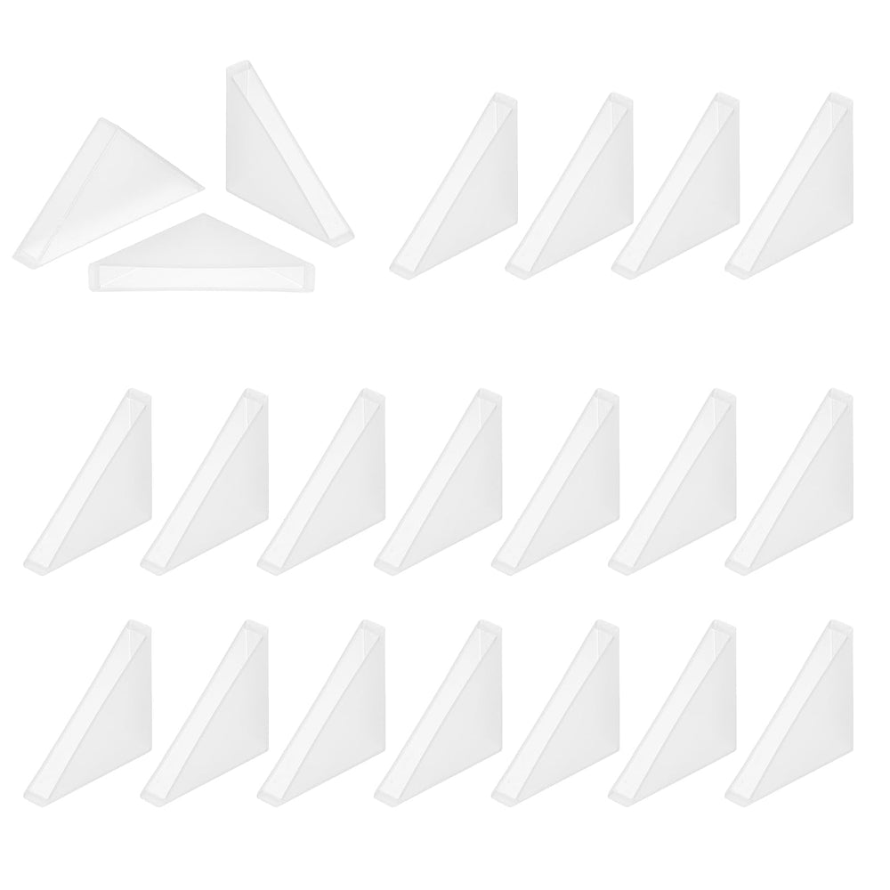 uxcell triangle corner protector pack 60pcs, front view, protects edges during transport.