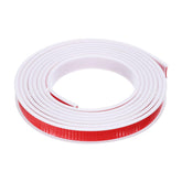 uxcell U-Shape Edge Banding white 3m protects cabinet corners from damage.