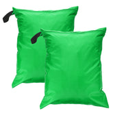 uxcell wet/dry bag 20x24 green front shows waterproof design for gym and travel