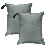 uxcell wet/dry bag folded compact for space-saving travel storage.