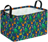 VAIVUSTO rectangular Christmas basket for organized toy and gift storage.