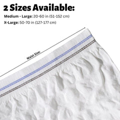 Vakly seamless maternity underwear; bulge-free under clothing.