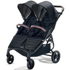 Trend Duo with independent seats in night black for twins