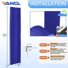 VANCL wall corner pad 2-inch thick cushions for gym use