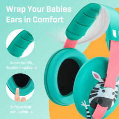 Broad-spectrum noise reduction in Vanderfields Ziggy ear protection.