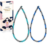 Vanelioris chew necklace shows one-piece safety design for worry-free wear