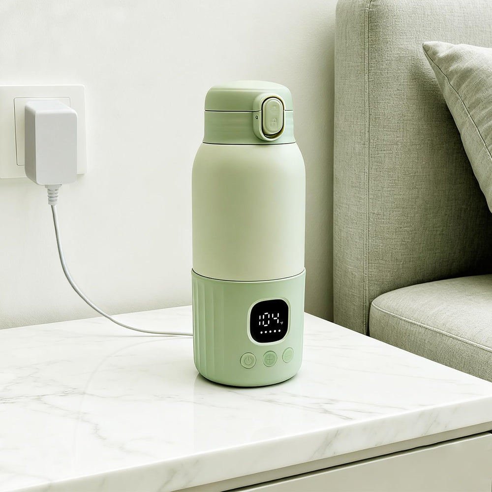 varrisin portable milk warmer for travel demonstrates compact design for trips