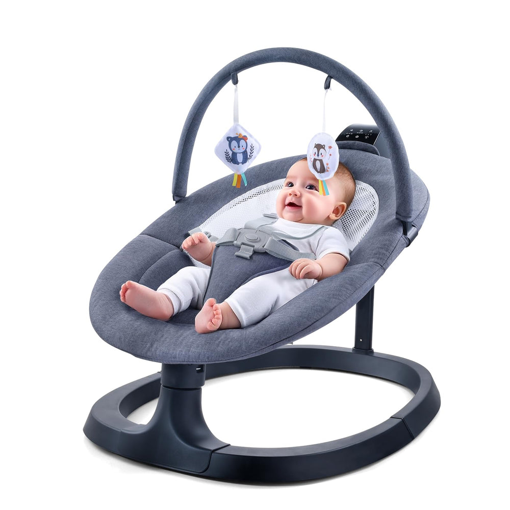 VaVaSoo 2-in-1 electric baby swing with smooth motion for soothing newborns