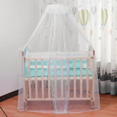 Vawolecy universal crib net fits standard cribs for peaceful nights.