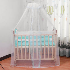 Vawolecy universal crib net fits standard cribs for peaceful nights.