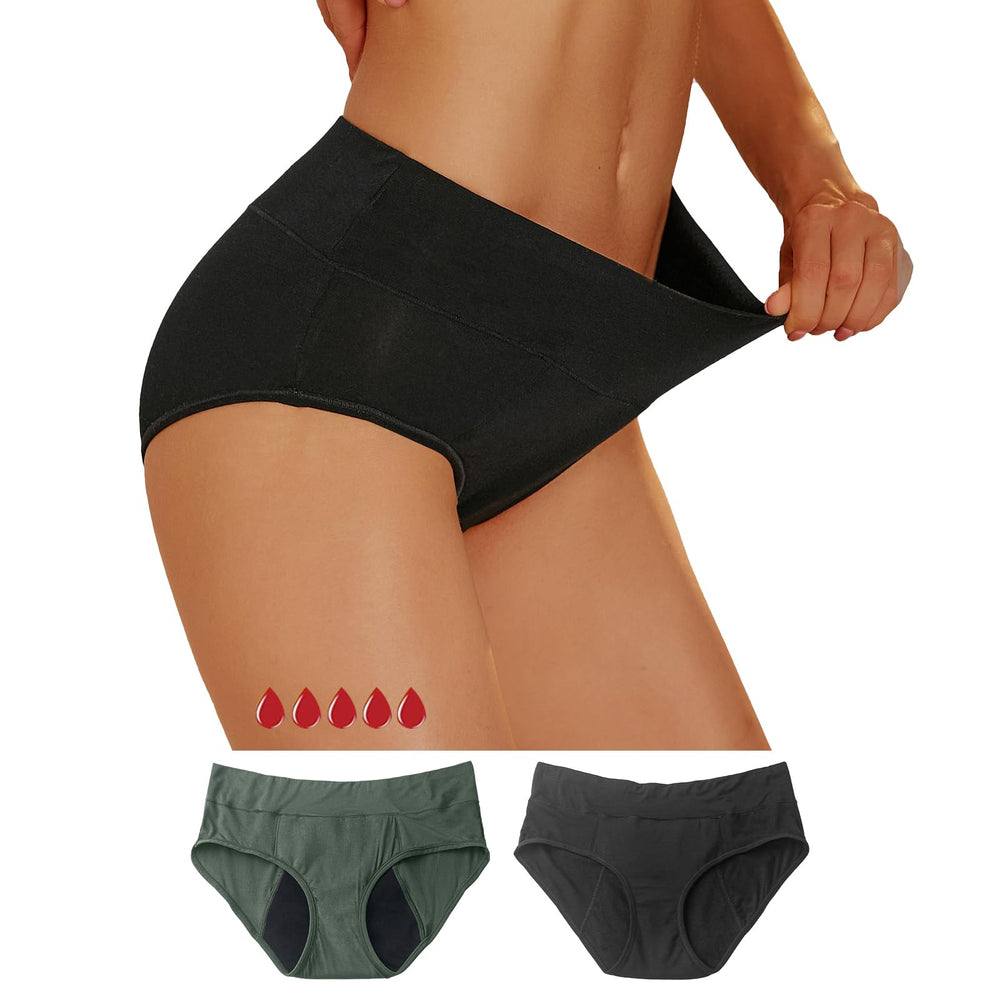 VAYLUX heavy-flow panties front view showing discreet, all-day protection.
