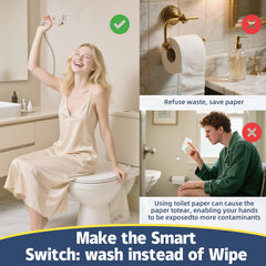 Vayzluiy bidet sprayer with 304 stainless steel nozzle for clean performance
