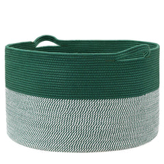Vazpalas extra-large rope basket for blankets, keeping living spaces tidy and cozy.