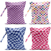 VBCVBGFH 4-pack wet bag front view for travel organization and beach trips.