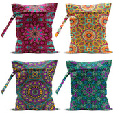 VBCVBGFH 4-pack wet bags keep travel gear organized and dry.