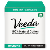 Veeda natural cotton top sheet close-up for breathable daily comfort.