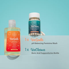 VeeFresh VeeGentle wash foamy lather close-up