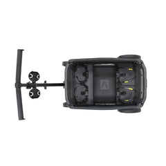 Veer Cruiser XL in wagon mode ready to pull over uneven terrain.