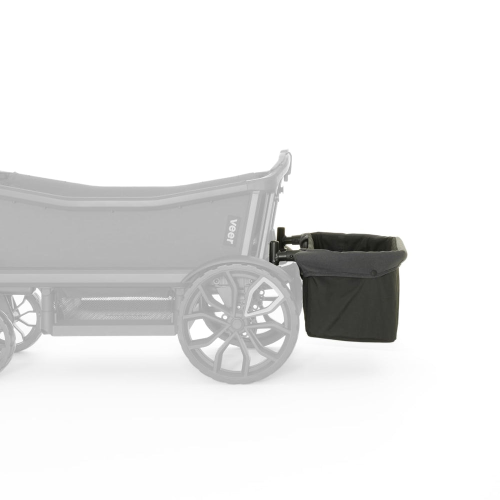 Veer rear foldable basket mounts securely to the All-Terrain Cruiser behind the rear seat.