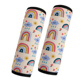 VegaPunkLab rainbow animal pattern seat straps for gentle car rides