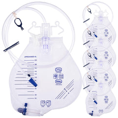 Ventro Vykor anti-reflux chamber bag showing smooth drainage without backflow.