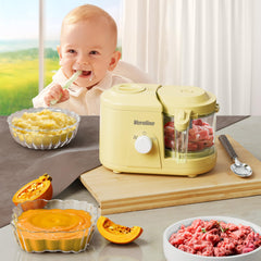 Veroline steam and grind function preserves nutrients while making fresh purees.