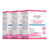 Vevoec Gynable vaginal probiotics bottle with enteric coating for stable delivery