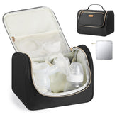 VEVOR wearable breast pump bag in black designed for M5 M6 pumps on the go