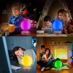 VGAzer Levitating Moon Lamp offers 16 colors with remote, ideal for mood lighting and celebrations.