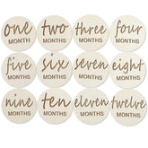 Vichona milestone card for one month, ideal for baby photography and memories.