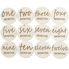 Vichona milestone card for one month, ideal for baby photography and memories.